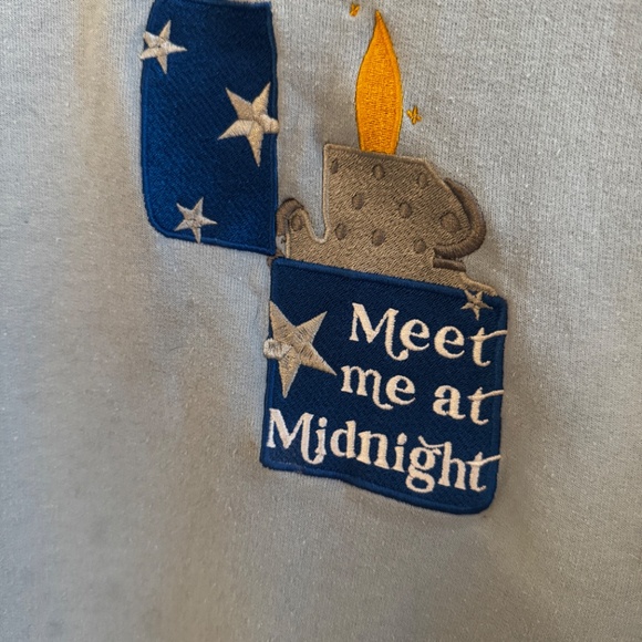 Taylor Swift Midnights Embroidered Crewneck Sweater - Picture 2 of 5